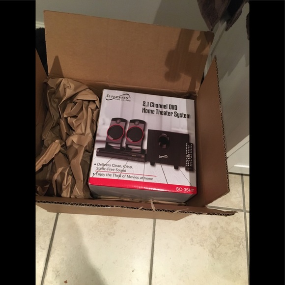 superSonic Other - 2.1 Channel DVD SuperSonic home theater system superSonic Other - 2.1 Channel DVD SuperSonic home theater system